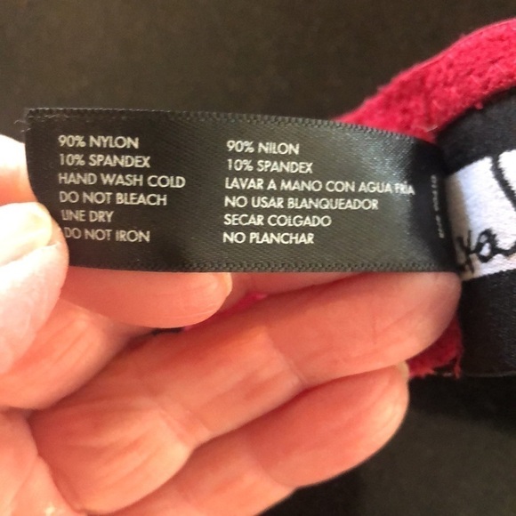 XOXO Lovely Red Lace Padded Push Up Bra Size 38 C - Picture 9 of 9